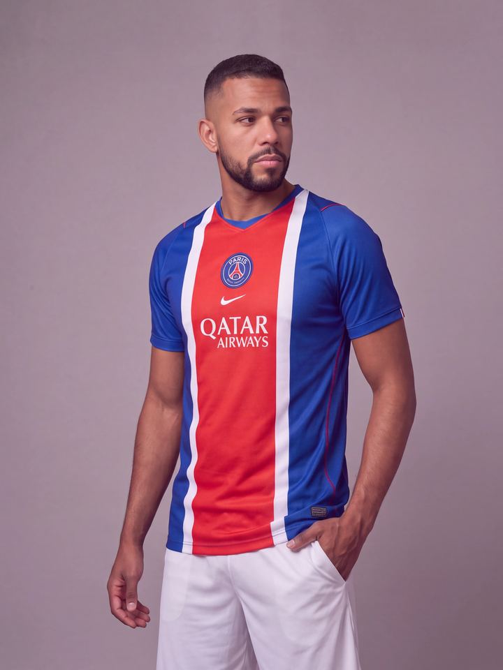 Camisa PSG I 2026/27 Azul e Vermelho